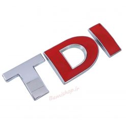 آرم فلزی TDI حروف جدا
