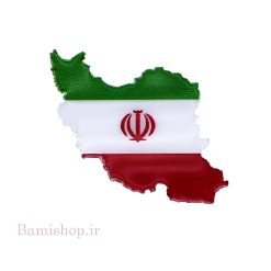 استیکر نقشه پرچم ایران