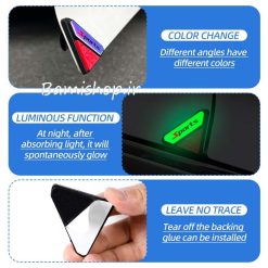 ضربه گیر گوشه درب خودرو شب نما سه بعدی