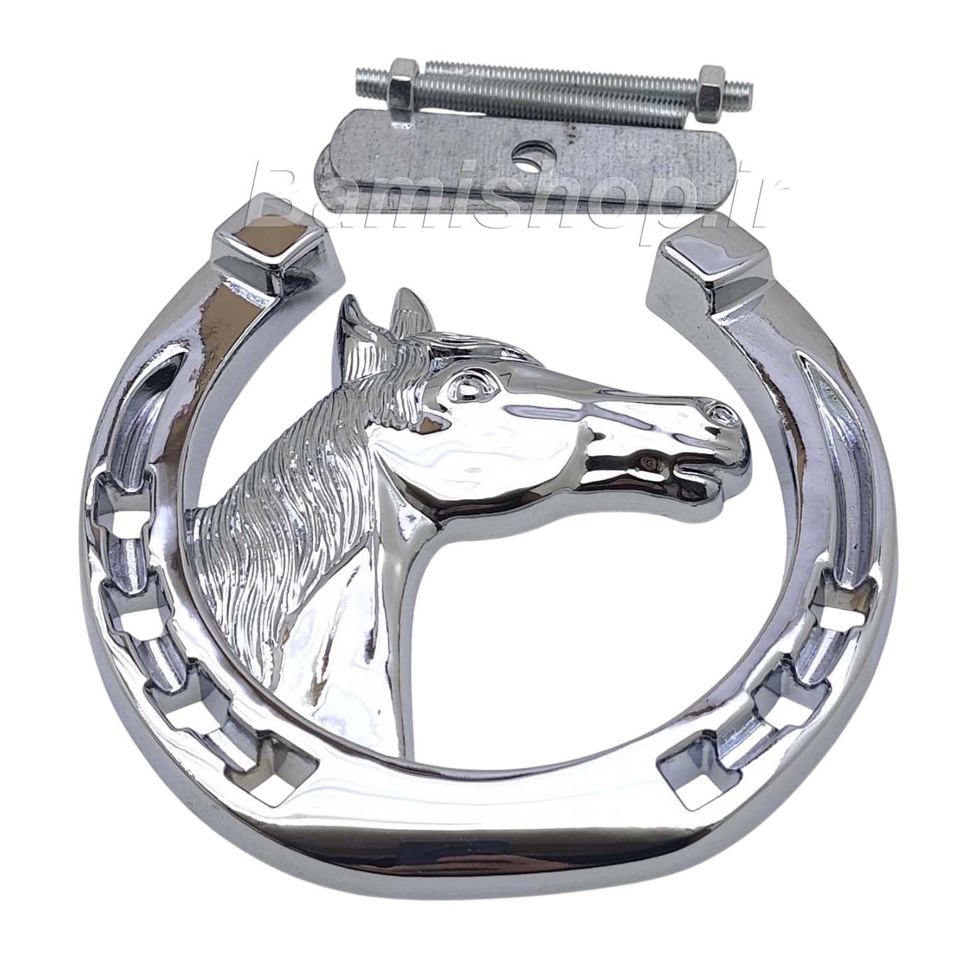 آرم نعل اسب فلزی جلو پنجره